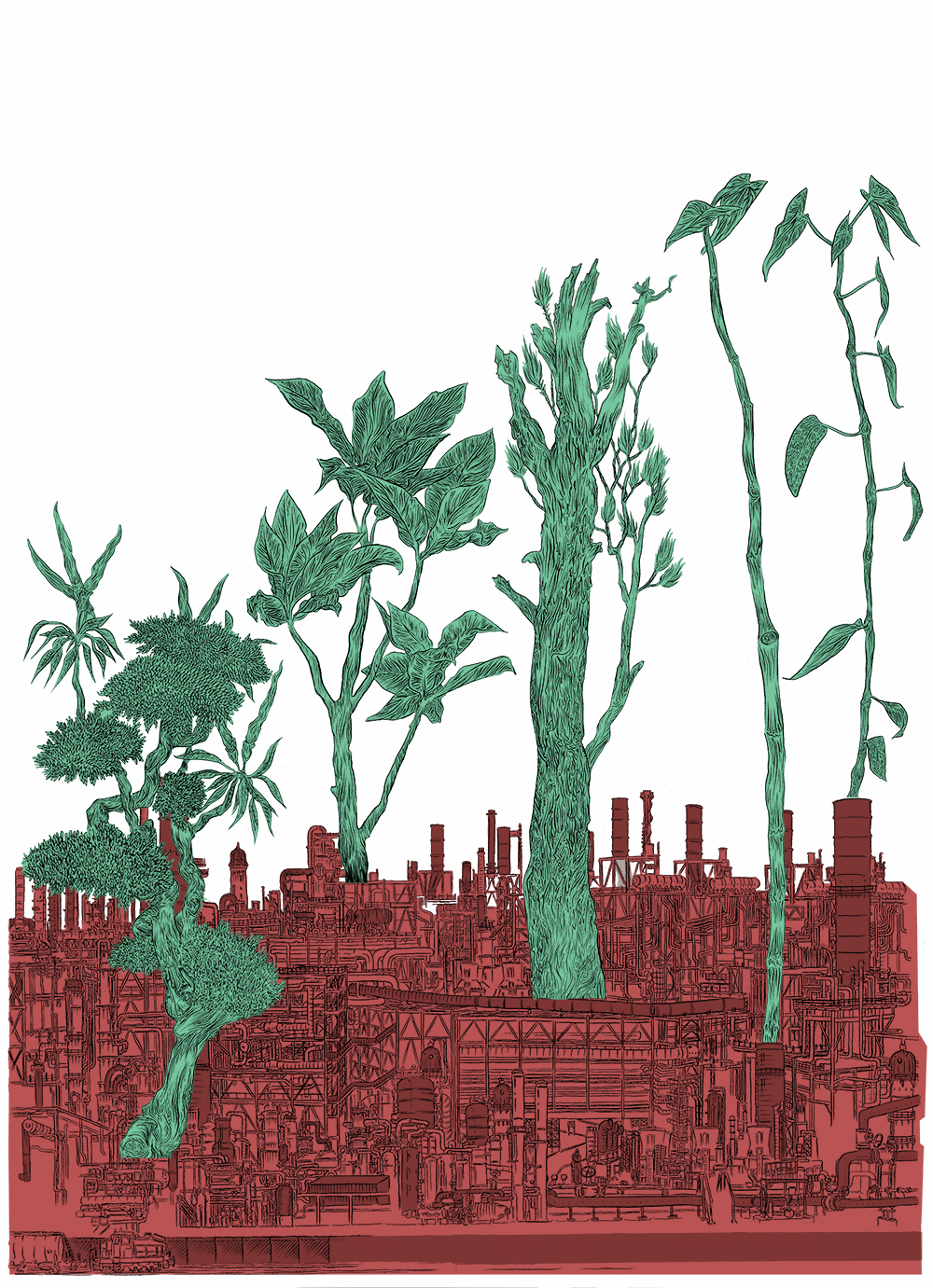 Illustration für den 11. Geburtstag des Supalife Kiosks, 2013